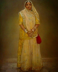 Thakurani Manju Kanwar wife of Thakur Gaj Singh ji of Alsisar (Alsisar)