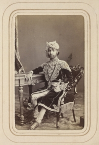 Portrait of Raja Sheodan Singh (1845-1874) (Alwar)