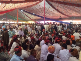 Tika ceremony of Karni Singh Sodha held at Rana Jagir, Amarkot on 7th Dec 2014