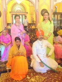 Engagement Ceremony of Karni Sodha of Amarkot and Padmini Singh of Kanota on 10th June 2014