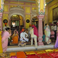 Engagement Ceremony of Karni Sodha of Amarkot and Padmini Singh of Kanota on 10th June 2014 (Amarkot)