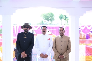 Late Devendra Sinhji Dharmendra Sinhji, Vijaybahadur Sinhji Dhanwant Sinhji and Pruthviraj Sinhji Dhanwant Sinhji