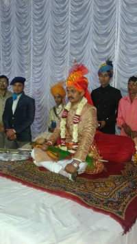Kr. Ravi Pratap Singh Ranawat during his wedding