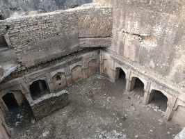 Courtyard of Kharwahi Fort
