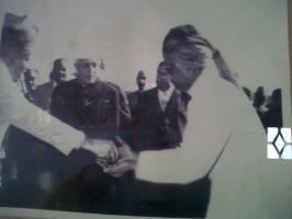 Th.Bhawani Singh with Pandit Nehru (Balunda)