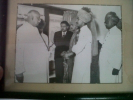 Th.Bhawani Singhji with Jam saab Digvijay Singhji of Jamnagar