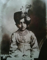 Childhood photo His Highness Maharaja Sahib Shri PRATAPSINHJI Raja of Bansda (Bansda)
