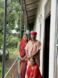 Current Rawat Bhupendra Singhji with Kartika and Duwardisha Baisa