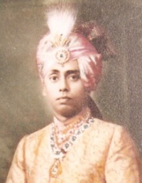 HH Sri Raj-i-Rajan Maharawal CHANDRAVEER SINGH Bahadur (Banswara)