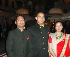 Kr Vikramaditya Bari Sadri, Thakur Saheb Lokendra Singh Ji, Princess Bhargavi Kumari Mewar (Bari Sadri)