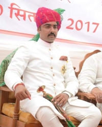 Rawat Tribhuwan Singh Rathore Barmer, the present Rawat of Barmer