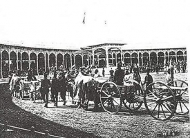 Gold and Silver Cannon's of Baroda, at - Delhi Darbar 1903 (Baroda)