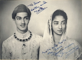 Maharaja Fatehsinghrao II Gaekwad, older son of Maharaja Pratapsinhrao Gaekwad with wife Maharani Padmavatiraje Gaekwad, better known as Susan Gaekwad