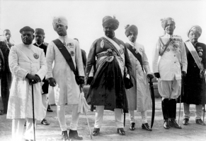 Maharaja of Baroda, Nawab of Bhopal, Maharaja of Kolhapur, Maharaja of Jodhpur, Maharaja of Bikaner, Maharao of Kutch (Baroda)
