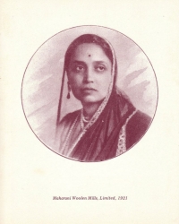 Maharani Chimnabai II Gaekwar of Baroda, 1921