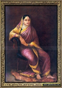 Portrait of Maharani Chimnabai