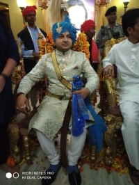 HH Maharaja Kamal Chandra Bhanjdeo during Vijayadashmi Parv