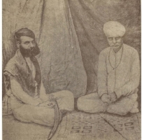 Thakur Sahab Guman Singh with Chattar Singh Ji of Karjali (Batherda)