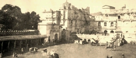 Old photo of Bedla Rajmahal