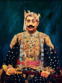 Portrait of Rawat Sawai ANUP SINGHJI II Rawat Saheb of Begun (Begun/Begu)