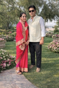 Baisa Yadavi Kumari Ranawat and Kunwar Vishveshwar Singh Rathore