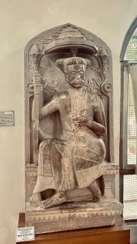 Sculpture of Maharaja Badan Singh Devju