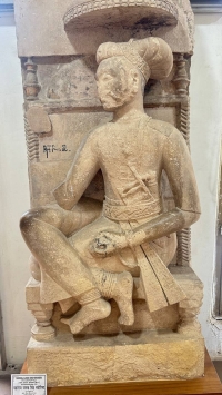 Sculpture of Maharaja Janak Singh Devju
