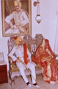 Rao Udai Bhan Singh, married Rani Indravijay Devi of Ahima