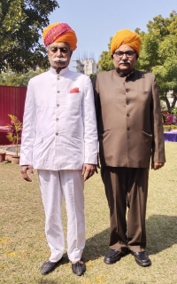 Rao Shab Shivraj Singh Bhikarka and Thakur Manvendra Singh Bhukarka