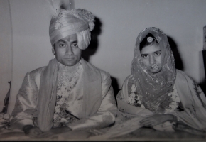 Thakur Saheb Narendra Singhji and Thakurani Saheb Narendra Kumari (Bidwal)