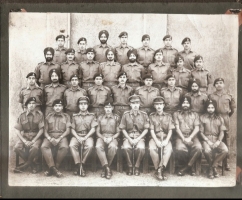 Bavjiraj Capt. Gopal Singh Ji Bijolian at 47 Field Regiment Indian Army (Bijolian)