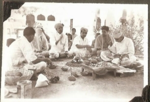 Pooja for Tikka dastoor of Bavjiraj Gopal Singh ji Bijolian at Fort Bijolian