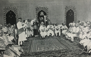 Durbar at the Ganga Niwas Darbar Hall, Junagarh Fort (Bikaner)