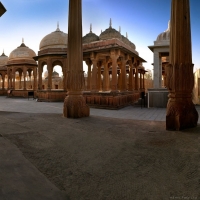 Devi Kund Sagar Cenotaphs, Bikaner, Rajasthan