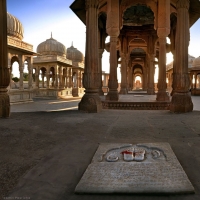 Devi Kund Sagar Cenotaphs, Bikaner, Rajasthan