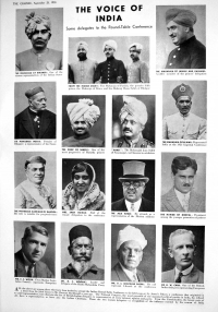 HH Maharaja Ganga Singhji of Bikaner, featured as member of Indian delegation to First Round Table Conference 1932 (Bikaner)