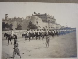 HH Maharaja Ganga Singhji of Bikaner with the Viceroy 1918 (Bikaner)