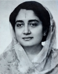HH Maharani Sushila Kumari, wife of HH Maharaja Dr. Karni Singhji Bahadur (Bikaner)