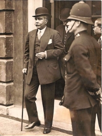 Maj.-Gen. His Highness Maharaja Sri Sir GANGA SINGHJI Bahadur Maharaja of Bikaner on a visit to London.