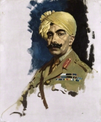 Portrait of Maharaja Sir GANGA SINGHJI Bahadur