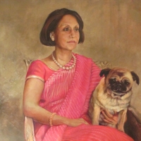 Portrait of Maharajkumari Rajyashree Kumari (Bikaner)