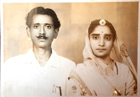Thakur Arjun Singh Tanwar and Thakurani Vijay Kunwar Chauhan of Mahuwa