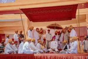 Raj Tilak Ceremony Of H.H Maharao Raja VanshVardhan Singh Ji Hada Chauhan Of Bundi (Bundi)