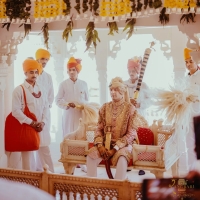 Raj-Tilak of Vanshvardhan Singh as the 26th Maharao of Bundi (Bundi)