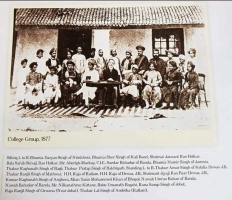 Daly College Batch of 1874, Raja of Amjhera, Raja of Ratlam, Raja of Dewas, Raja of Bhakhatgarh, Raja of Indore, and Nawab of Bhopal etc.