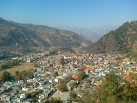 Chamunda Temple view of Chamba (Chamba)