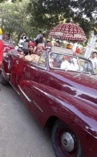H.H Maharaja Saheb Jaipratap Sinhji and Yuvraj Sumer Sinh Ji Saheb at Rajkot Royal wedding