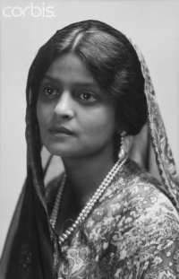 Maharani Indira Devi in 1919