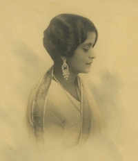 Maharani Indiraraje of Cooch Behar, circa mid 1920s