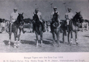 H.H Cooch Behar, Brig Hesky Begg, H.H Jaipur, Maharajkumar Jai Singh